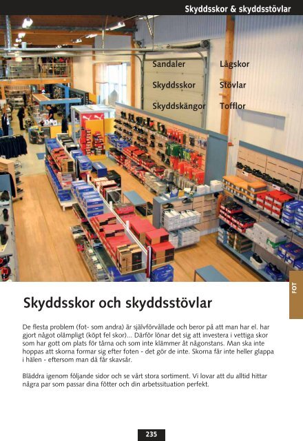 Skyddsskor & skyddsstÃ¶vlar