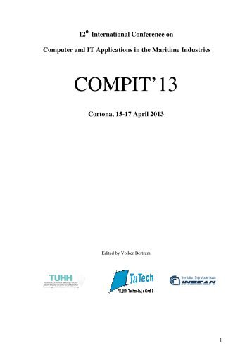 COMPIT 2013 in Cortona - TUHH