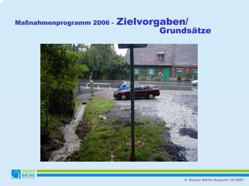 Sachprogramm Grazer BÃ¤che Teil 2 - Wasserland Steiermark