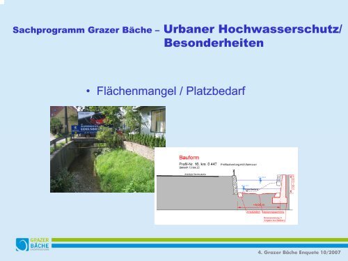 Sachprogramm Grazer BÃ¤che Teil 2 - Wasserland Steiermark