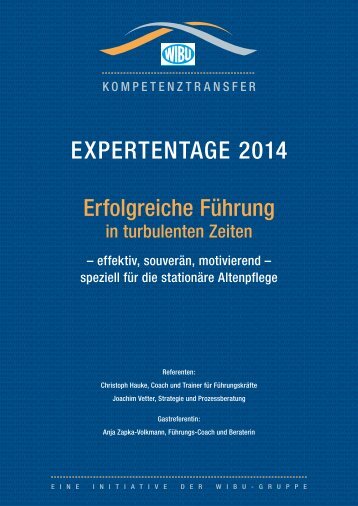 ExpErtEntagE 2014 - WIBU Gruppe