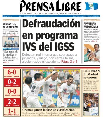 Detectan red interna que sobrepaga a jubilados, y ... - Prensa Libre