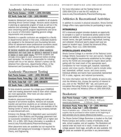 ILLINOIS CENTRAL COLLEGE