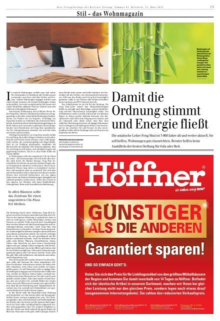 Stil – das Wohnmagazin - Berliner Zeitung