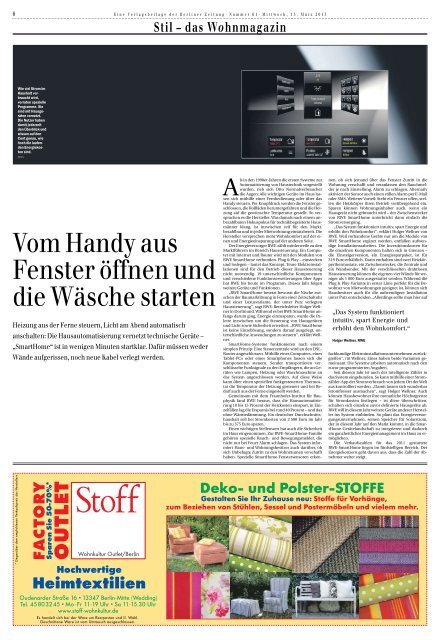 Stil – das Wohnmagazin - Berliner Zeitung