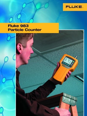 Fluke 983 Particle Counter Data Sheet - Mr Test Equipment
