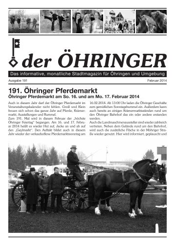 Februar 2014 der Öhringer Ausgabe 191