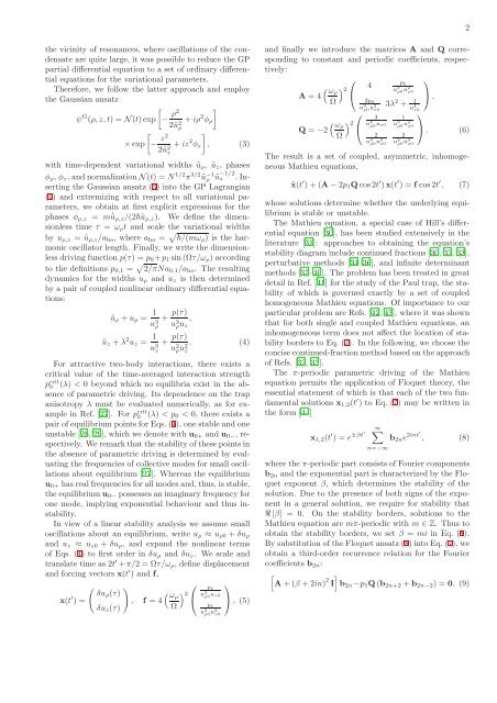 Technical University Kaiserslautern Preprint - Fachbereich Physik ...