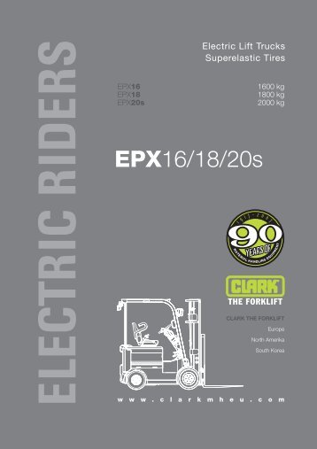 EPX16 - CLARK - The Forklift: Home