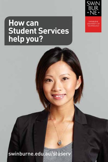 How can Student Services help you? - Swinburne University of ...