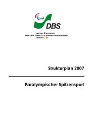 DBS-Strukturplan - Rollstuhl-Rugby.de