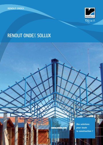 RENOLIT ONDEX SOLLUX - Catalogue - ondex