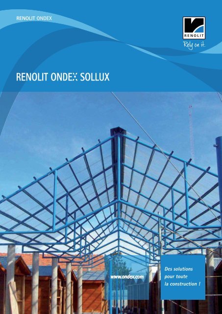 RENOLIT ONDEX SOLLUX - Catalogue - ondex