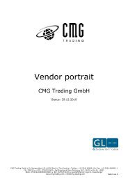 Vendor portrait - CMG Trading