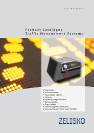 Product Catalogue Traffic Management Systems [PDF, 381 ... - Zelisko