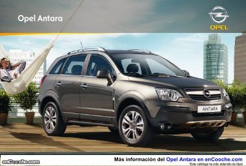 CatÃ¡logo del Opel Antara - enCooche.com