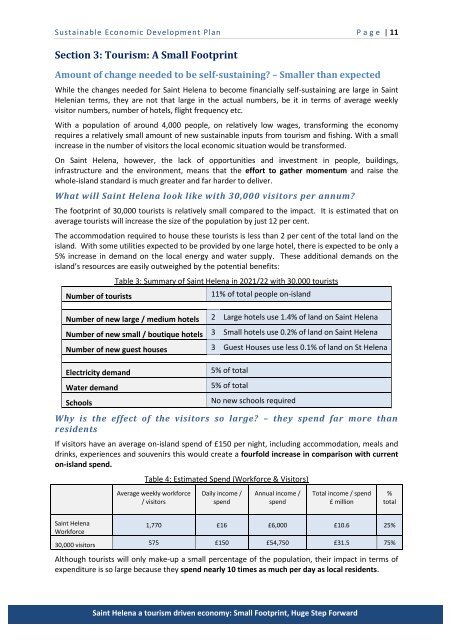 Sustainable Economic Development Plan 2012/13 - St Helena