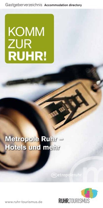 Gastgeberverzeichnis Metropole Ruhr 2014