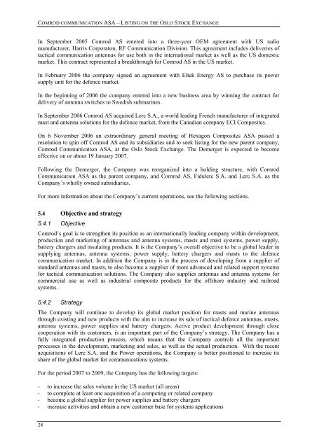 English version - Hexagon Composites ASA