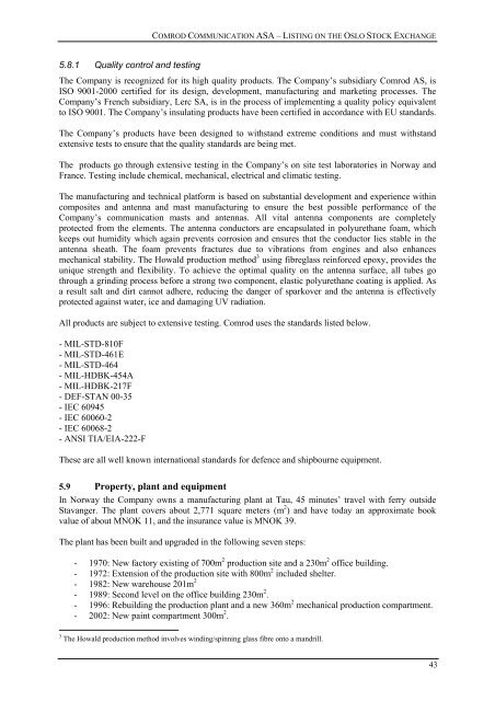 English version - Hexagon Composites ASA