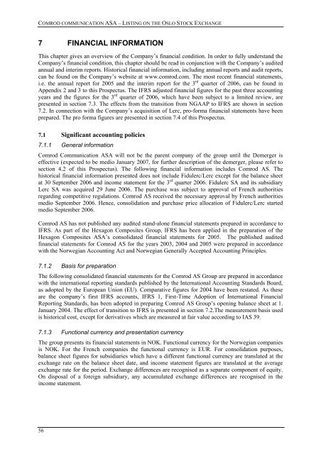 English version - Hexagon Composites ASA