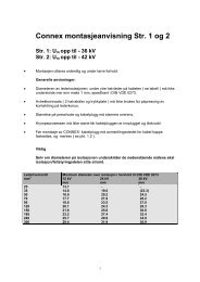 Connex montasjanvisning Str. 1 og 2 - Vivendi AS