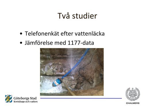 Mikrobiologiska risker pÃ¥ ledningsnÃ¤tet - Svenskt Vatten