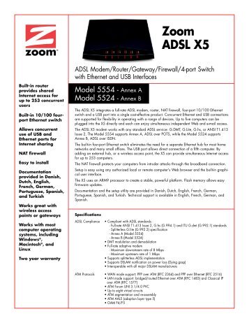 ADSL X5 - ABUSAR