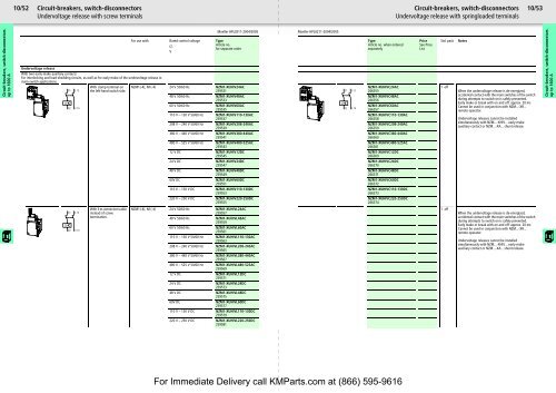 For Immediate Delivery call KMParts.com at - Moeller Electric Parts