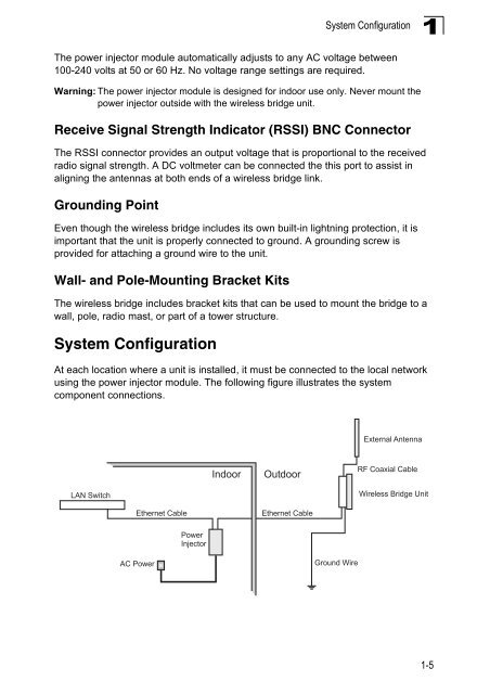 Dual-Band Outdoor Access Point / Bridge User Guide