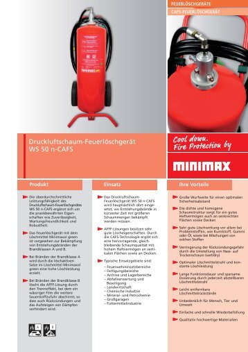 PB08FG_WS 50n-CAFS:Datenblatt - Minimax Mobile Services ...