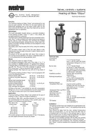Differential Pressure Regulator A A A Hydromat Dpa A Aœ Dn 15 To Oventrop
