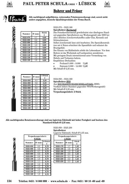 Gesamtkatalog herunterladen - Schula GmbH