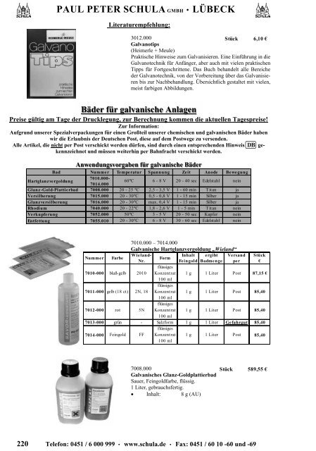 Gesamtkatalog herunterladen - Schula GmbH