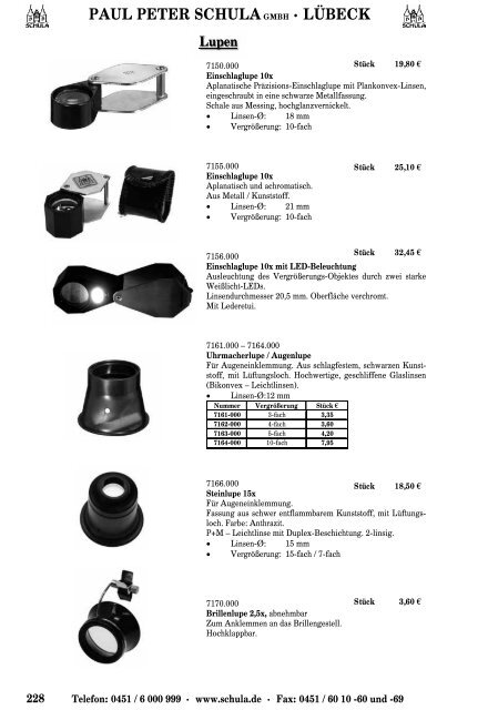 Gesamtkatalog herunterladen - Schula GmbH