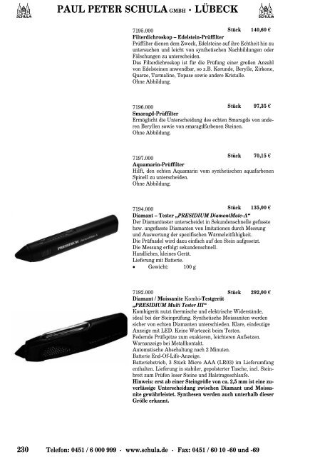 Gesamtkatalog herunterladen - Schula GmbH