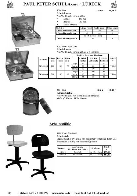 Gesamtkatalog herunterladen - Schula GmbH