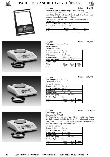 Gesamtkatalog herunterladen - Schula GmbH