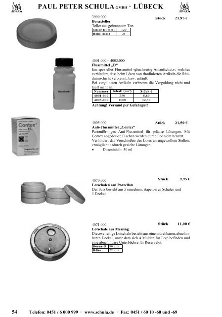 Gesamtkatalog herunterladen - Schula GmbH