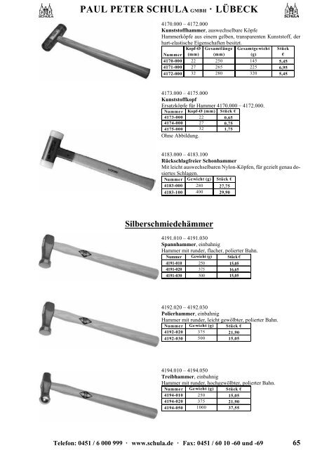 Gesamtkatalog herunterladen - Schula GmbH