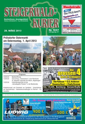 Ausgabe 1037 - Steigerwald-Kurier