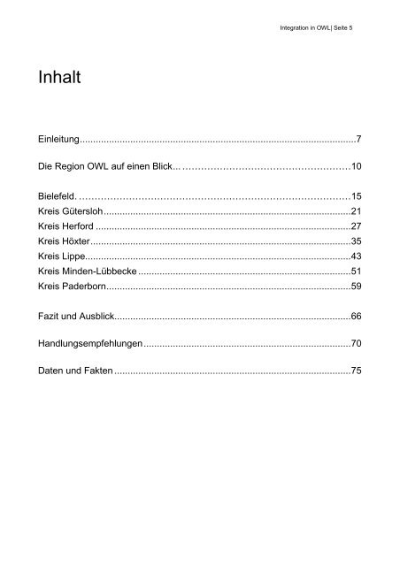 Integration in OWL - Wegweiser Kommune