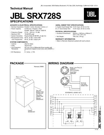 JBL SRX728S - UniqueSquared.com