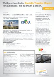 Steffen's Lufthansa City Center - Touristik Traveller Report Feb14
