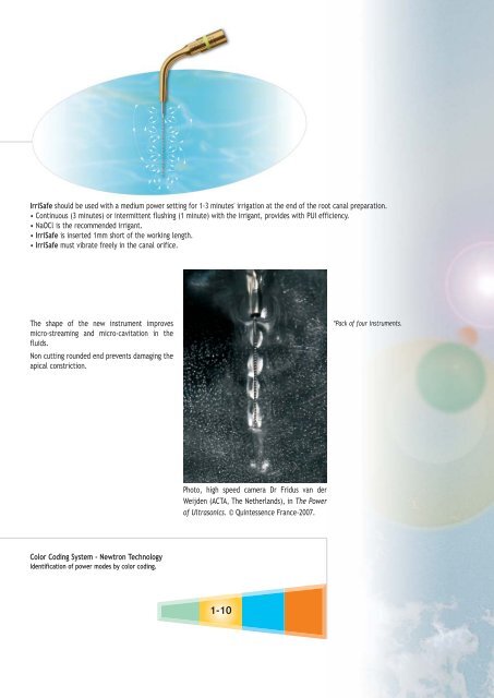 Satelec tip book - PROFI - dental equipment