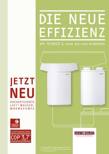 COP 3,7* - Stiebel Eltron