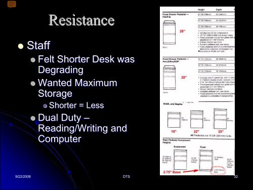 OSHA Update Computer Workstation Sucess Story - Brett Besser