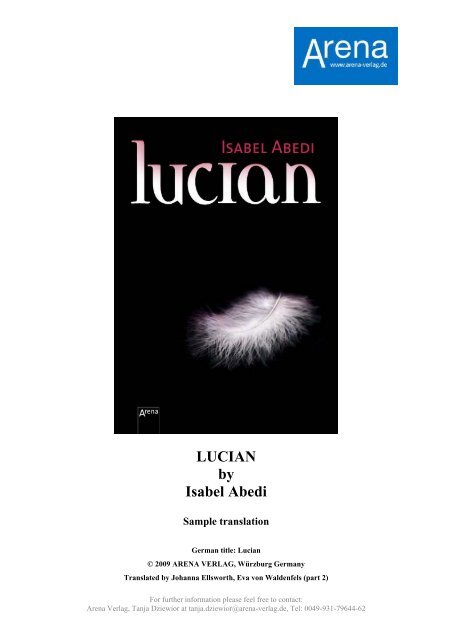 Download Lucian By Isabel Abedi
