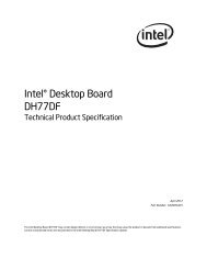 IntelÂ® Desktop Board DH77DF Technical Product ... - Puget Systems