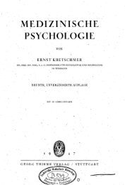 MEDIZINISCHE PSYCHOLOGIE